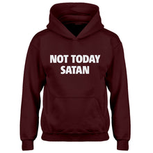 Youth Not Today Satan Kids Hoodie