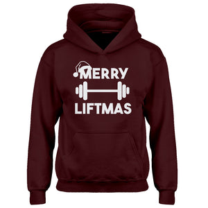 Youth Merry Liftmas Kids Hoodie