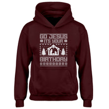 Hoodie Go Jesus Its Your Birthday Kids Hoodie