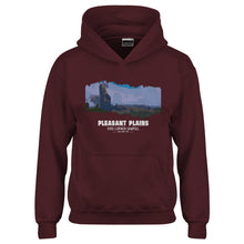 Youth Pleasant Plains Fine Lumber Sawmill Kids Hoodie