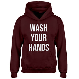 Youth WASH YOUR HANDS Kids Hoodie