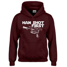 Hoodie Han Shot First Kids Hoodie
