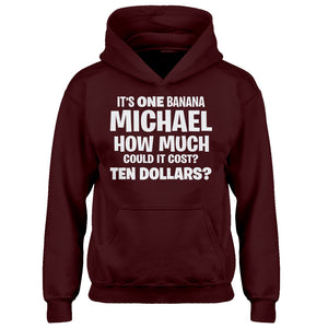 Youth Its ONE BANANA Michael Kids Hoodie
