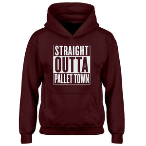 Hoodie Straight Outta Pallet Town Kids Hoodie