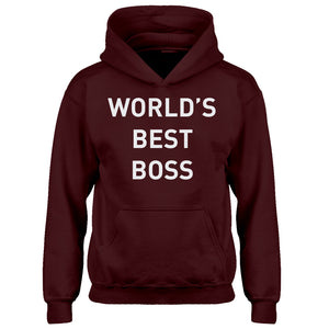 Youth World's Best Boss Kids Hoodie