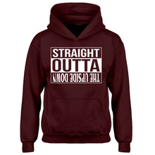 Youth Straight Outta the Upside Down Kids Hoodie