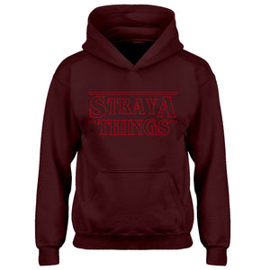 Youth Straya Things Kids Hoodie