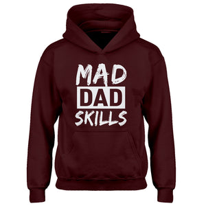 Youth Mad Dad Skills Kids Hoodie
