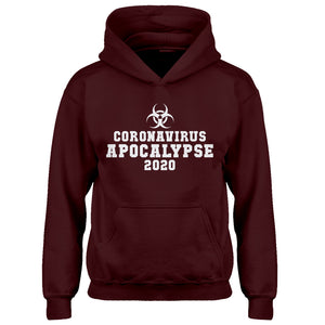 Youth Coronavirus Apocalypse 2020 Kids Hoodie