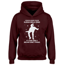 Hoodie When Those Sleigh Bells Ring Kids Hoodie