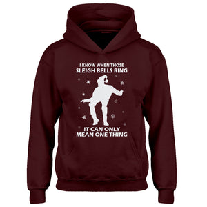 Hoodie When Those Sleigh Bells Ring Kids Hoodie
