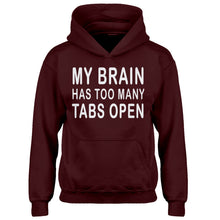 Hoodie Too Many Tabs Open Kids Hoodie