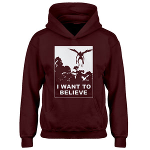 Youth I Want to Believe Shinigami Kids Hoodie