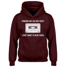 Youth Opinions are like Mixtapes Kids Hoodie