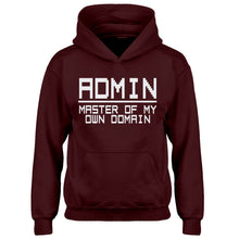 Hoodie Admin Master of my Domain Kids Hoodie