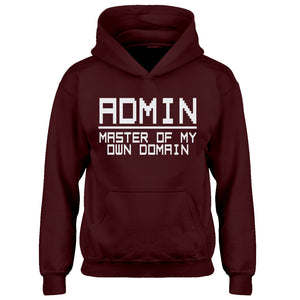 Hoodie Admin Master of my Domain Kids Hoodie