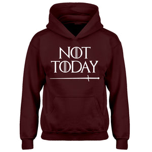 Youth Not Today Kids Hoodie