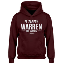 Youth ELIZABETH WARREN for President 2020 Kids Hoodie