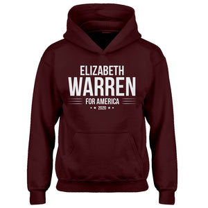 Youth ELIZABETH WARREN for President 2020 Kids Hoodie