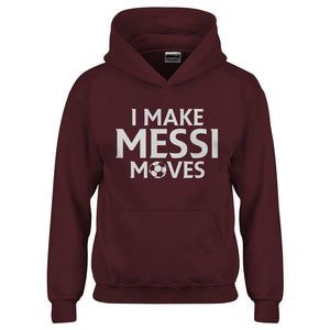 Youth I make Messi Moves Kids Hoodie