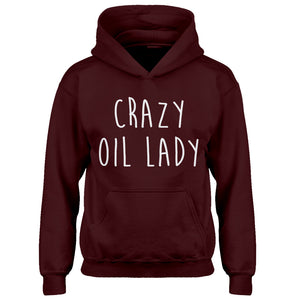 Hoodie Crazy Oil Lady Kids Hoodie
