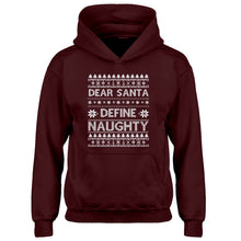 Hoodie Dear Santa Define Naughty Kids Hoodie