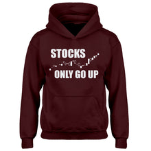 Youth STOCKS ONLY GO UP Kids Hoodie