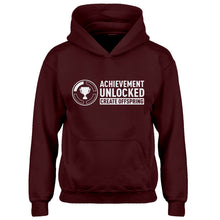 Youth Achievement Unlocked Create Offspring Kids Hoodie