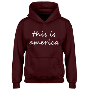 Hoodie This is America Kids Hoodie