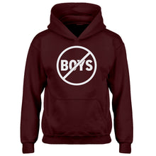 Youth No Boys Kids Hoodie