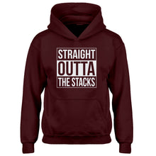 Hoodie Straight Outta the Stacks Kids Hoodie