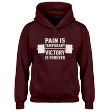 Hoodie Pain is Temporary Victory is Forever Kids Hoodie