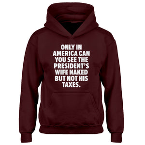 Youth Only in America Kids Hoodie