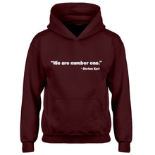 Youth We are Number One Kids Hoodie