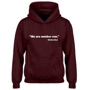 Youth We are Number One Kids Hoodie