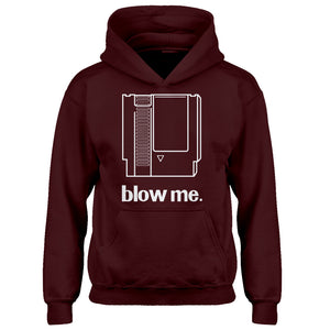 Hoodie Blow Me Game Cartridge Kids Hoodie