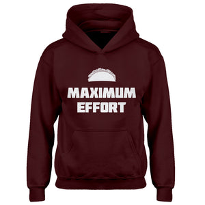 Hoodie Maximum Effort Taco Kids Hoodie
