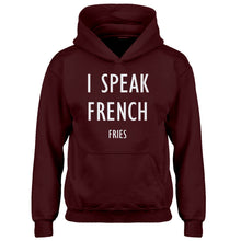 Hoodie I Speak French Fries Kids Hoodie