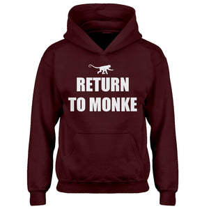 Youth Return to Monke Kids Hoodie