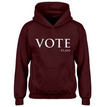 Youth Vote -Plato Kids Hoodie