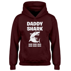 Youth Daddy Shark Kids Hoodie