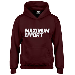 Hoodie Maximum Effort Kids Hoodie