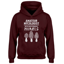 Youth Questionable Morels Kids Hoodie