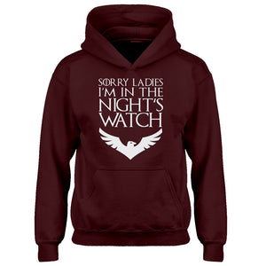 Hoodie Sorry Ladies Nights Watch Kids Hoodie