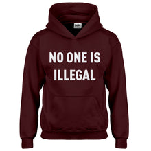 Hoodie No One is Illegal Kids Hoodie