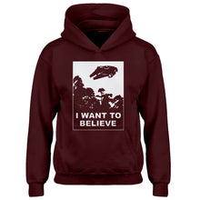 Youth I Want to Believe Star Ship Kids Hoodie