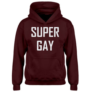 Youth Super Gay Kids Hoodie