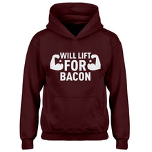 Hoodie Will Lift for Bacon Kids Hoodie