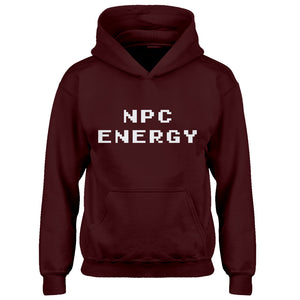 Youth npc energy Kids Hoodie