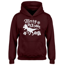 Youth Merry Rex-Mas Kids Hoodie